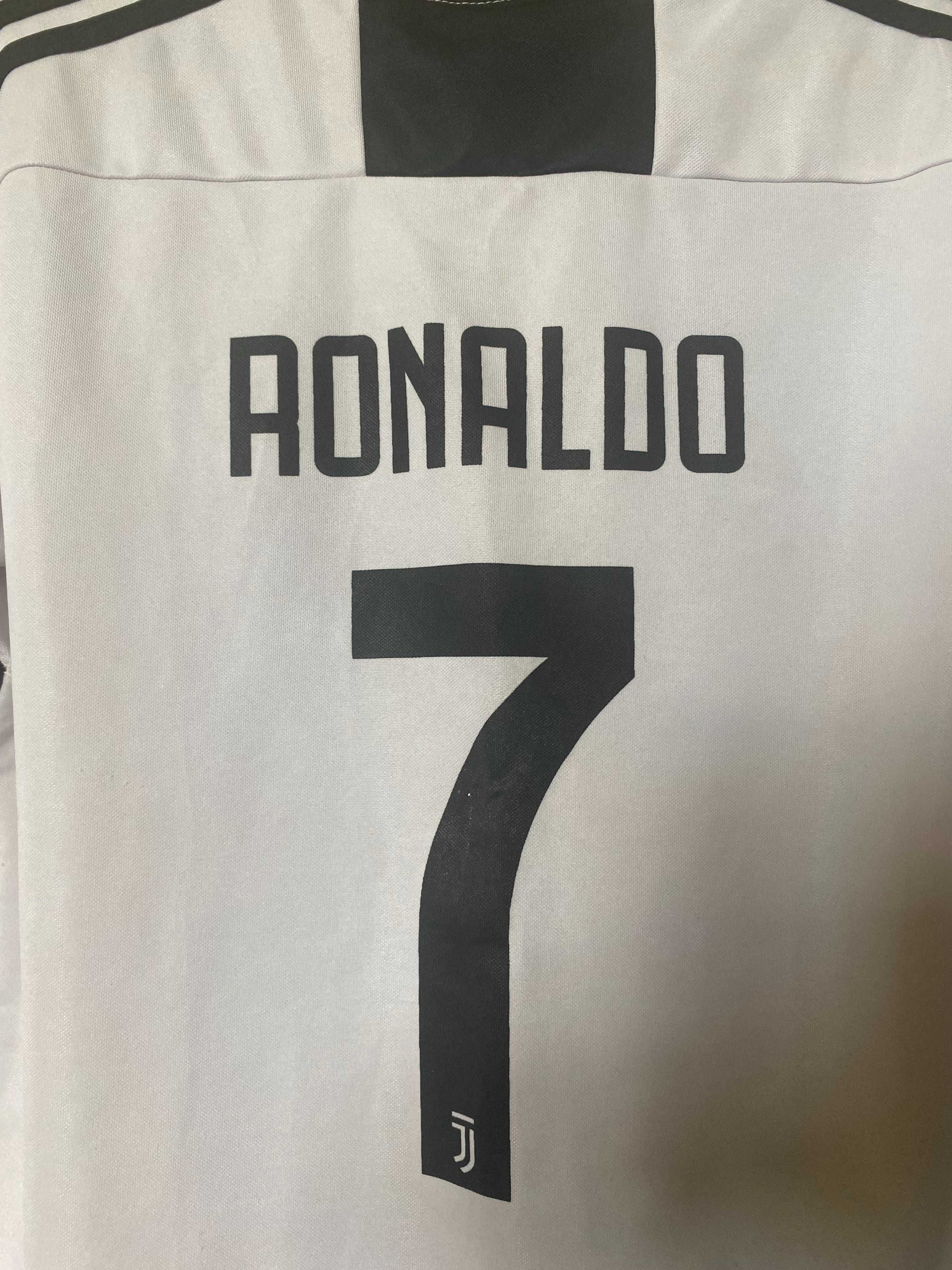 JUVENTUS TURYN F.C. nr 7 RONALDO - 2018 - 2019 - M - UNIKAT