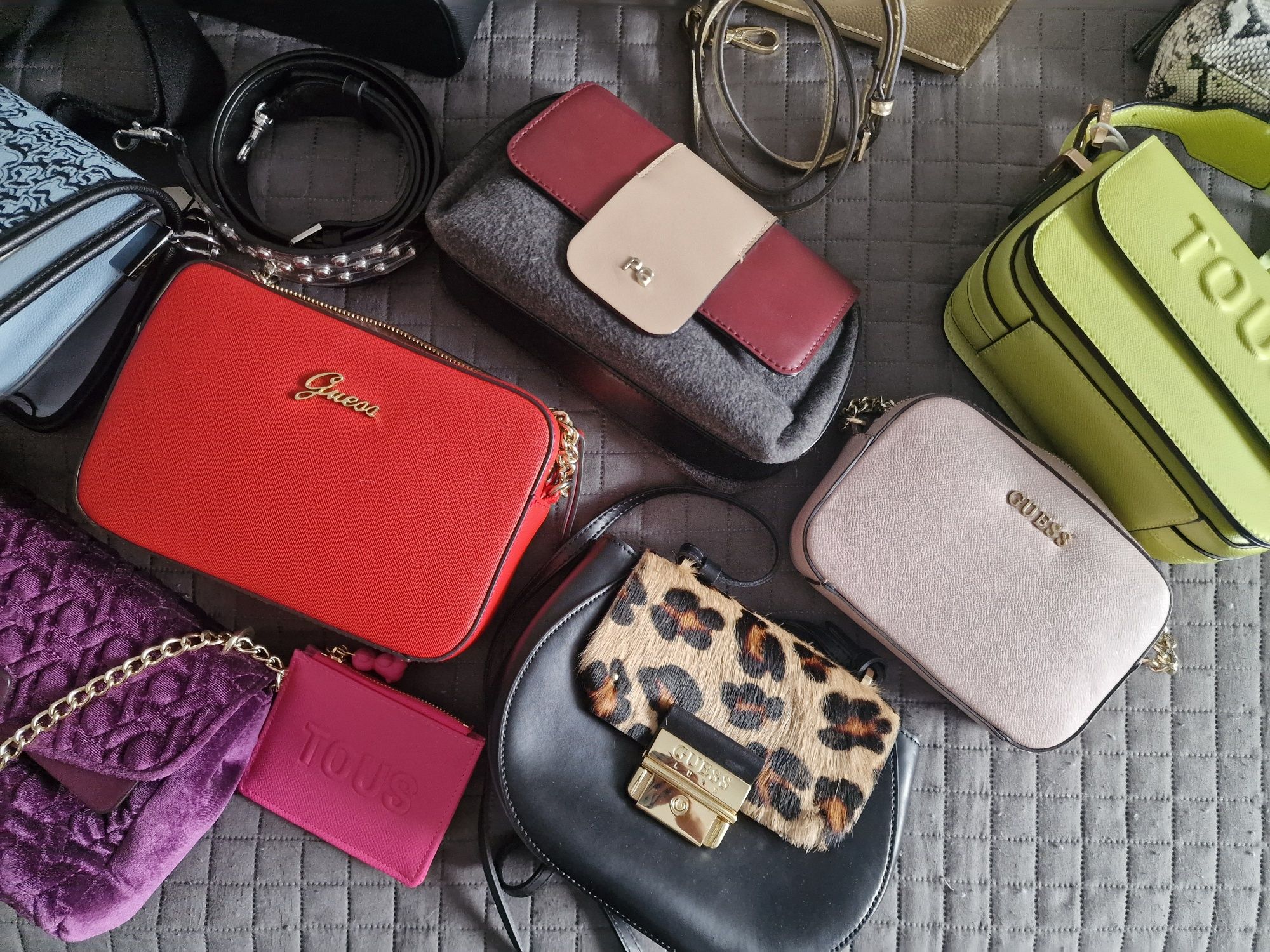 Lote de mals TOUS,  GUESS,  PG e Michael kors