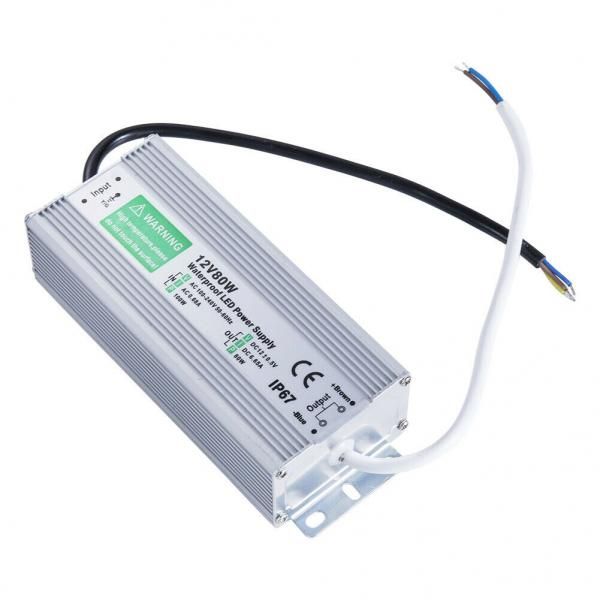 Waterproof LED Power Supply IP67 12v 80W