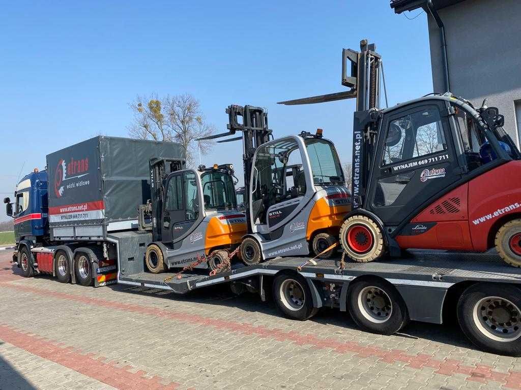 Wynajem wózka widłowego Gliwice 8 ton 10 ton 16ton 20 ton 25 ton
