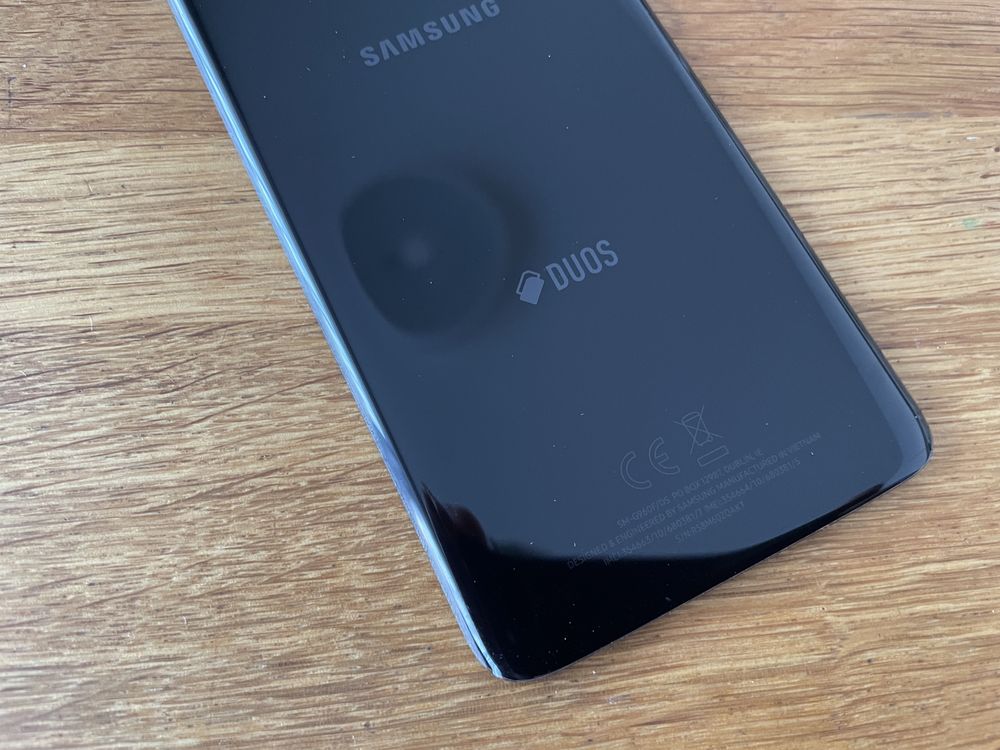 Nowa klapka telefonu baterii samsung duos czarna połysk