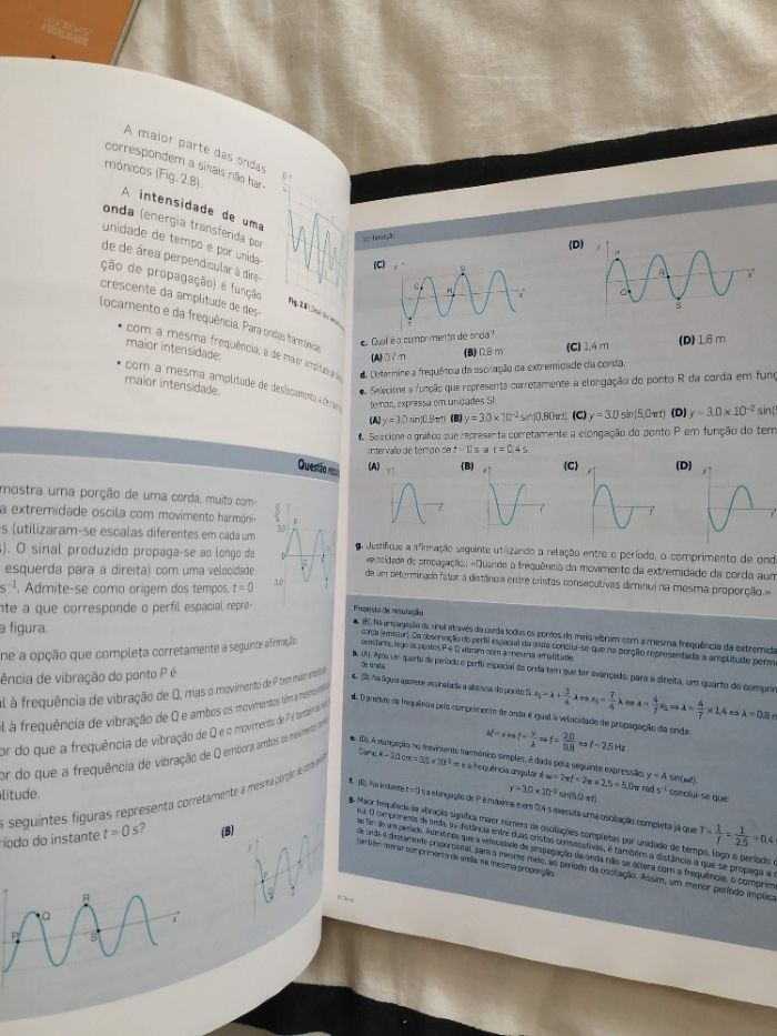 Livro preparação de exame/teste Fisica-Quimica A