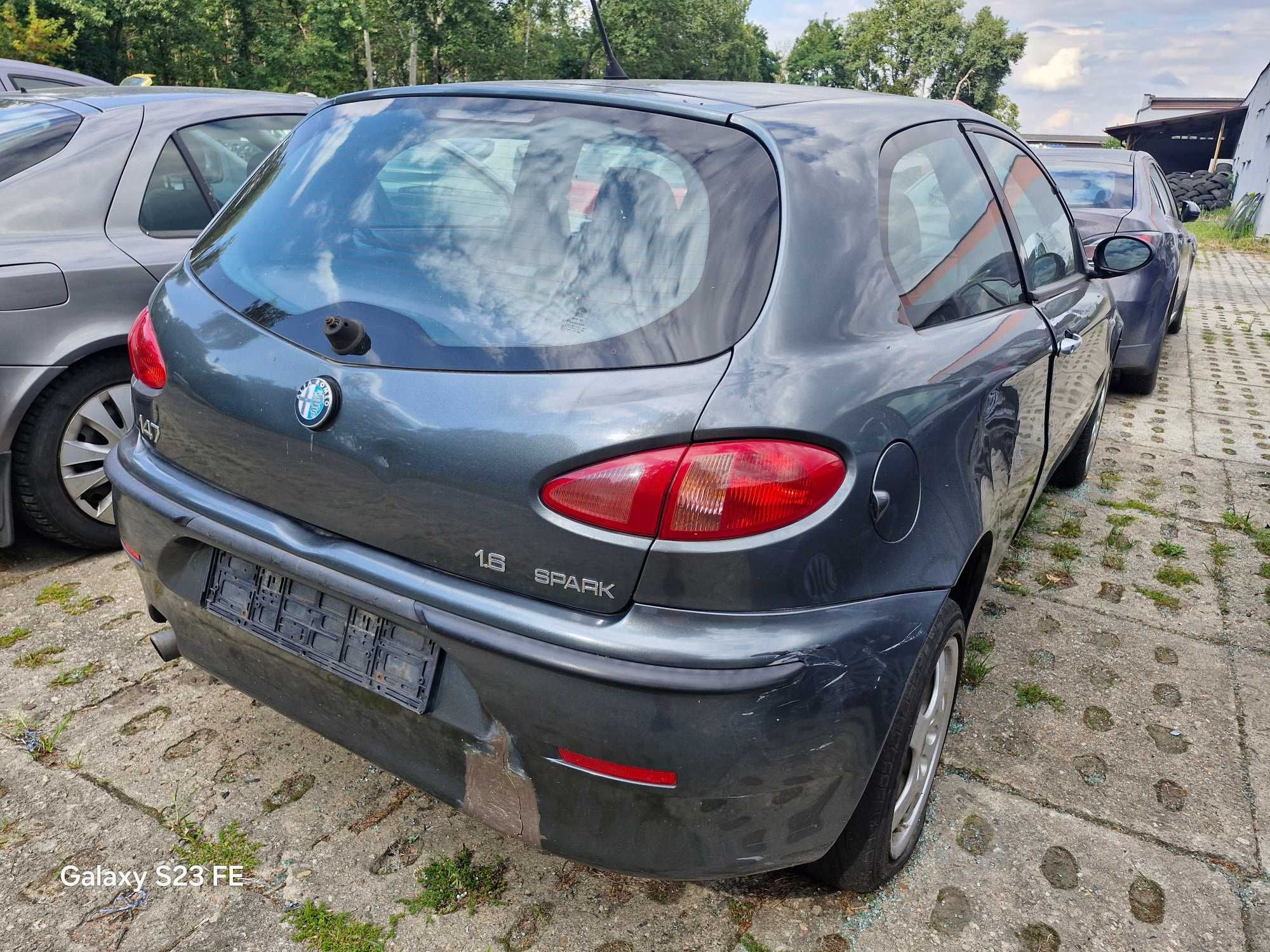 Alfa Romeo 147 1.6 benzyna 120KM w całości na części #543