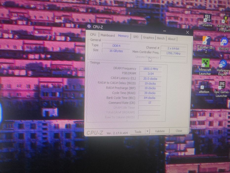 Озу ddr4 2x8 16gb 3600mhz patriot Viper