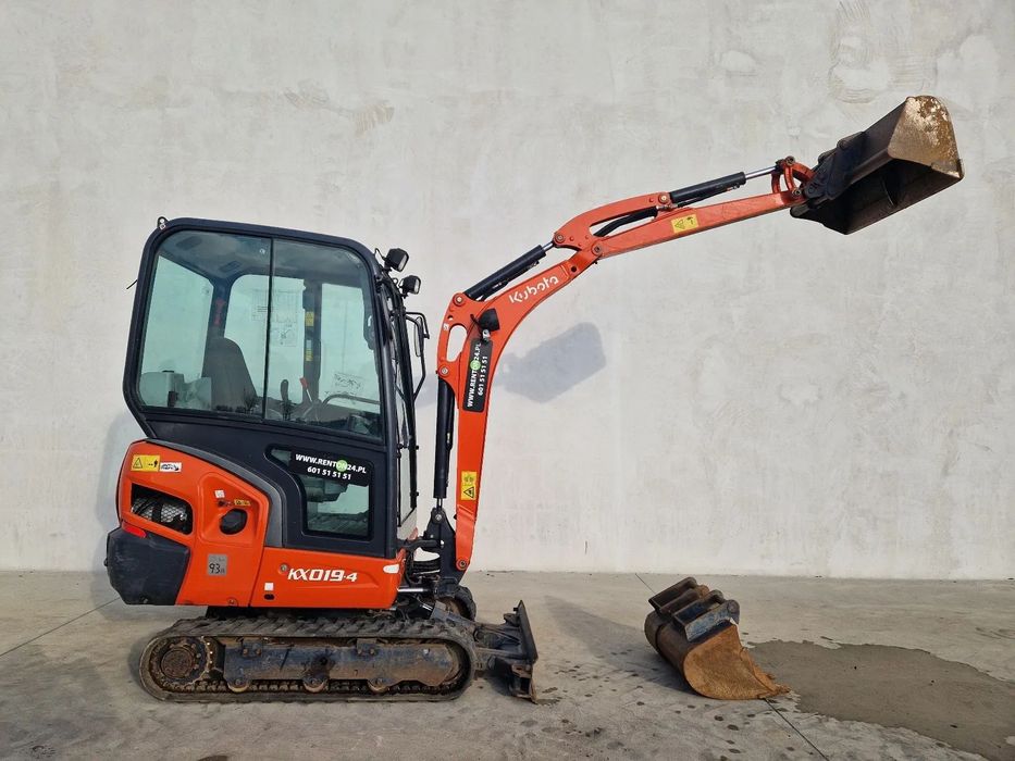 Kubota KX 019-4 jak JCB, CAT, WACKER P335