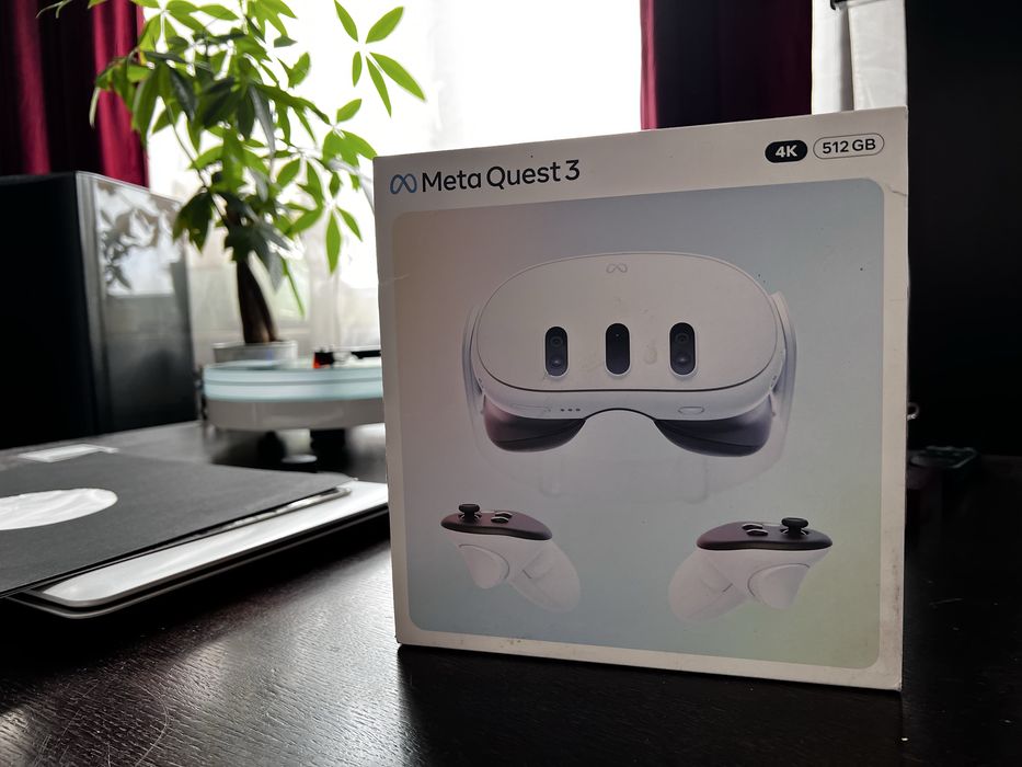 Jak nowe gogle VR Meta Quest 3 512Gb - GWARANCJA do 2027