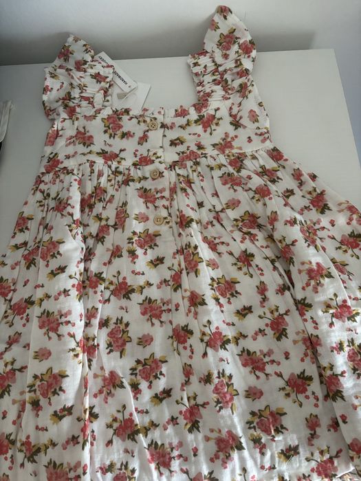 Vestido Lanidor Menina 2 Anos – Novo com Etiqueta, 100% Algodão