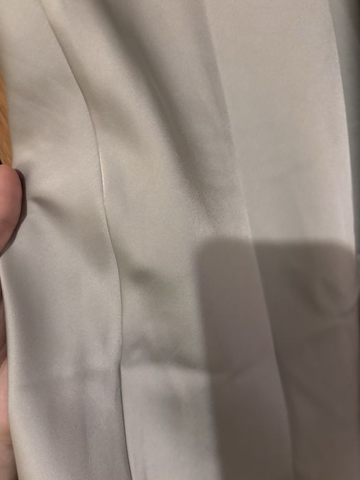 Шовкова юбка міді