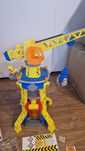 Spin Master Psi Patrol Rubble & Crew Bark Yard Crane Tower uszkodzony