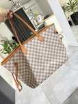 Torebka shopper beżowa w stylu LV Louis Vuitton