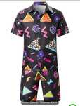 Strój lata 80 lata 90 impreza outfit zestaw