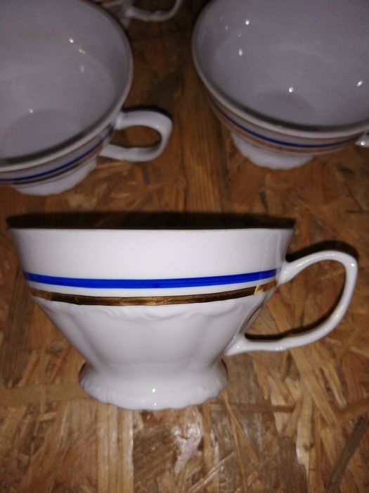 Bogucice ceramika filiżanki vintage kolekcja