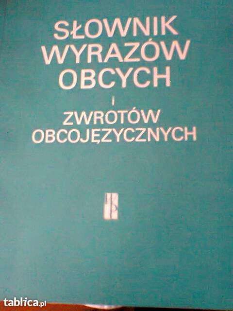 Słownik wyrazów obcych i zwrotów obcojęzycznych