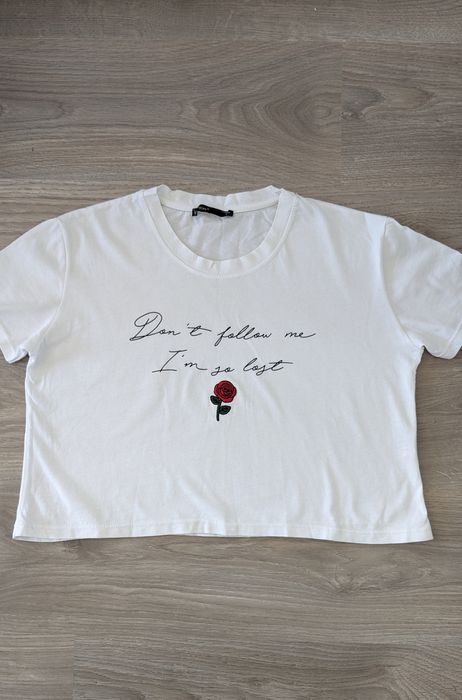 Футболка топ. Біла