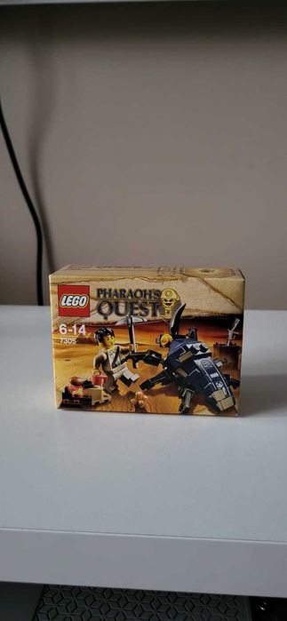 Lego Pharaoh's Quest 7305 Atak Skarabeusza nowy zestaw klocków