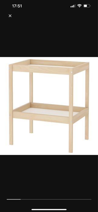 trocador IKEA com colchao incluido (não insuflavel)