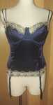 Gorset z pasem do pończoch 85C/XL/80D,secret