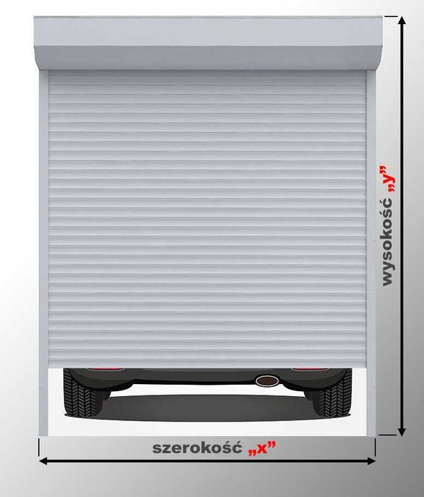 Brama Rolowana Brama Garażowa 2000x2000 PROMOCJA HIT