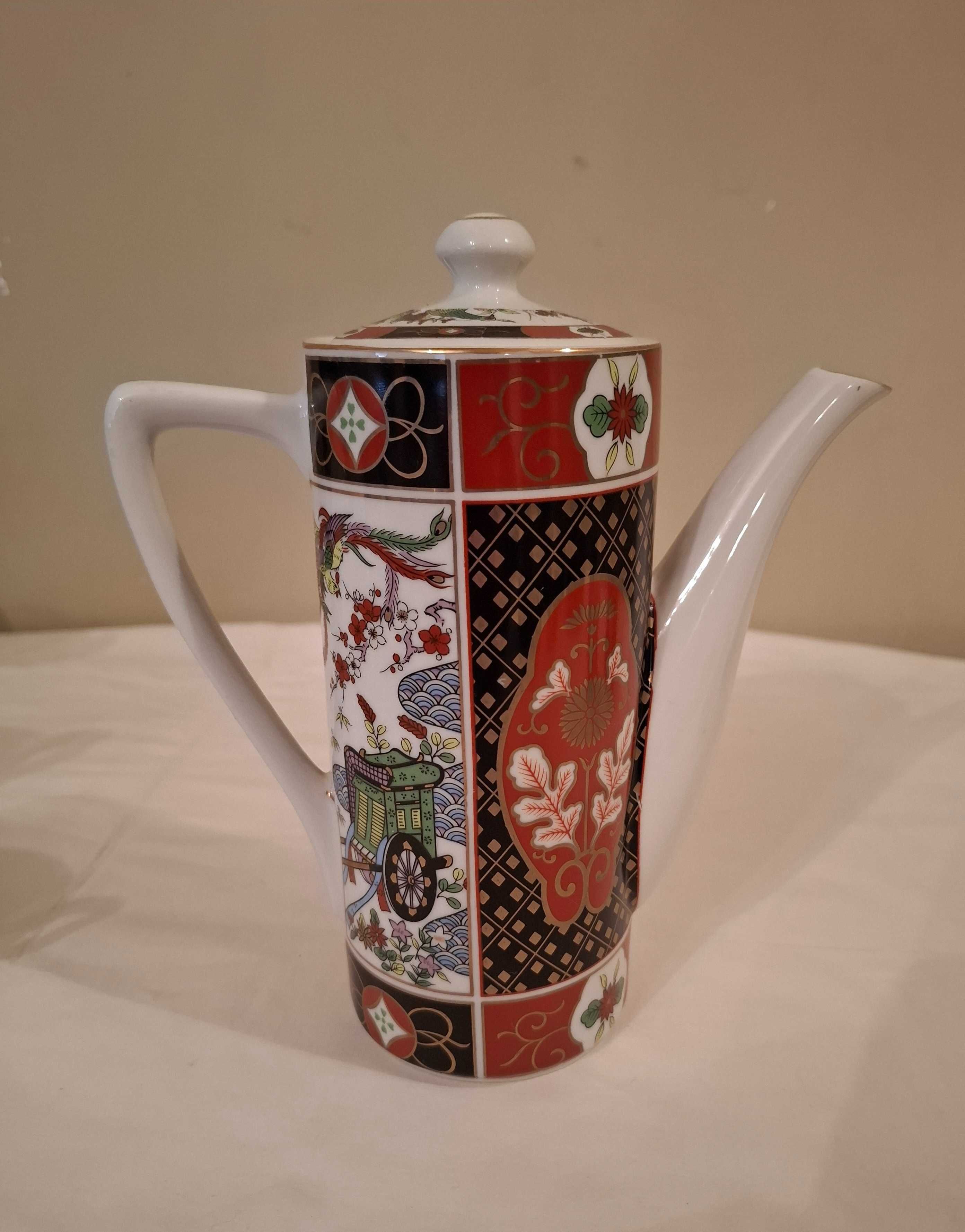 Serviço Café Decorativo Japonês Antigo ( Impecável )