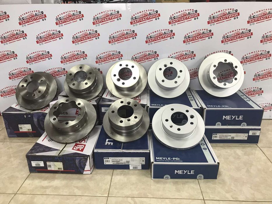 Диск тормозной перед/зад. MB Sprinter/VW LT MEYLE SOLGY