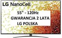 NOWY LG 55NANO923PB 120Hz webOS Dolby Vision Dolby Atmos HDMI 2.1