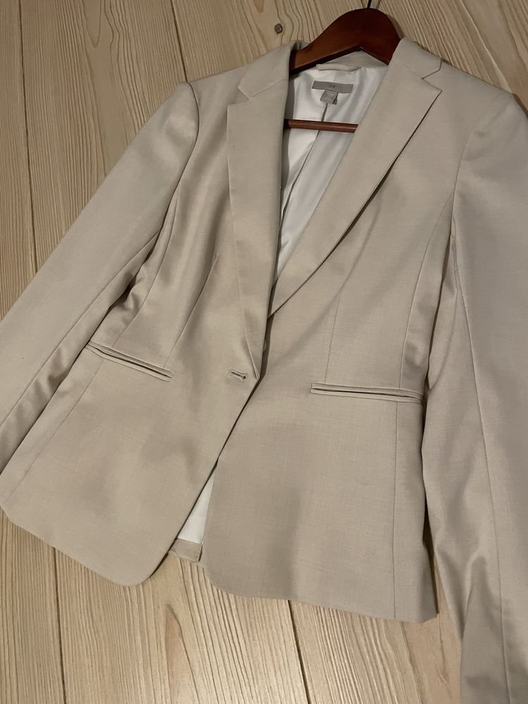 Marynarka H&M 38 M ecru