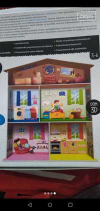 Mój dom Montessori do złożenia 3d zabawka edukacyjna wiek 3 -6 lat