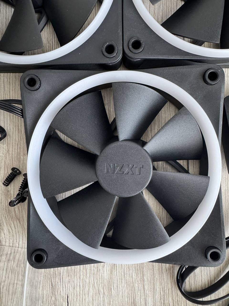 Вентилятор NZXT F120 RGB Core 120мм, чорний (RF-R12TF-B1)