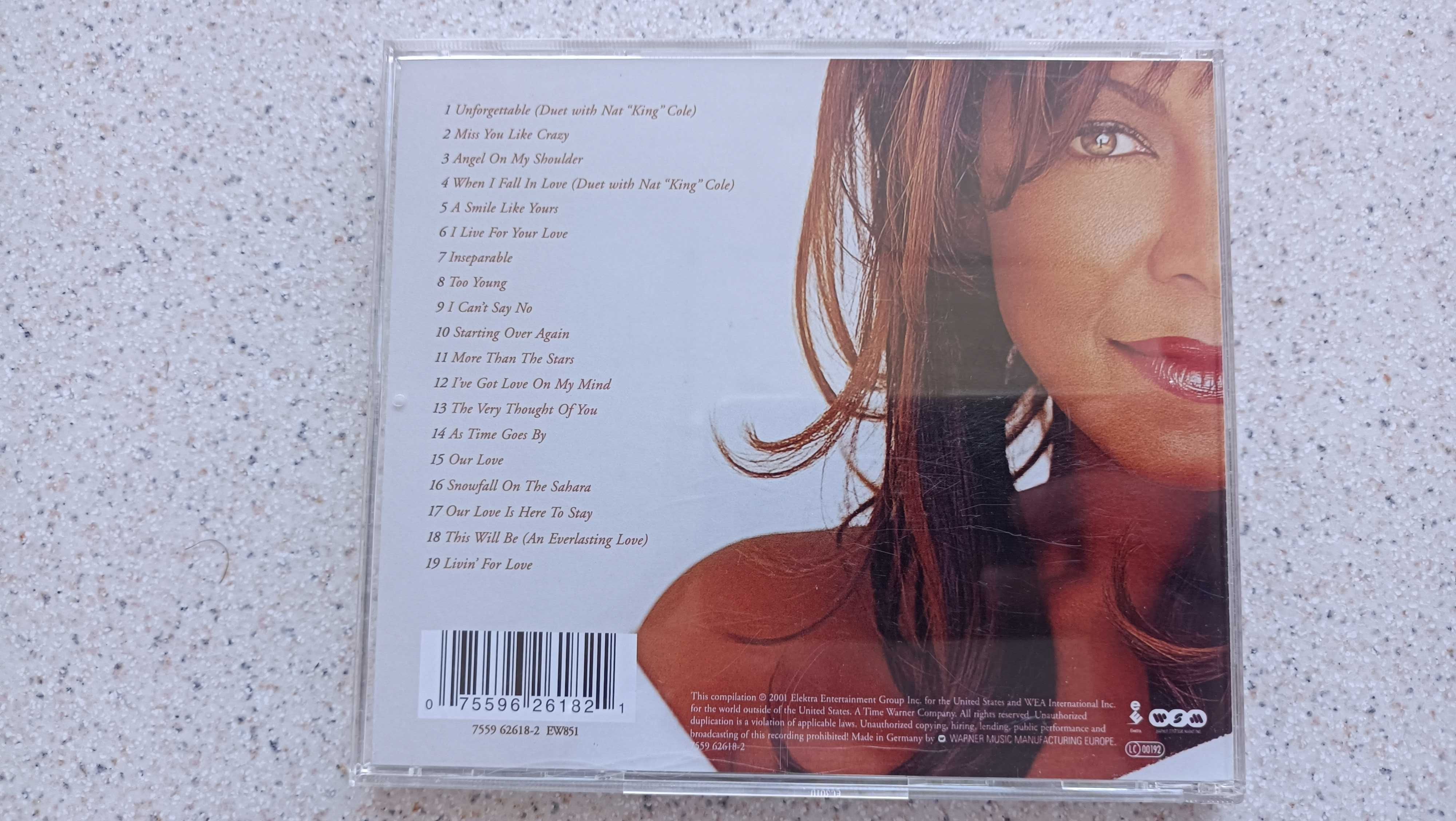 CD Natalie Cole, Love songs
