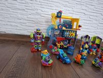Mega zestaw super zings baza roboty