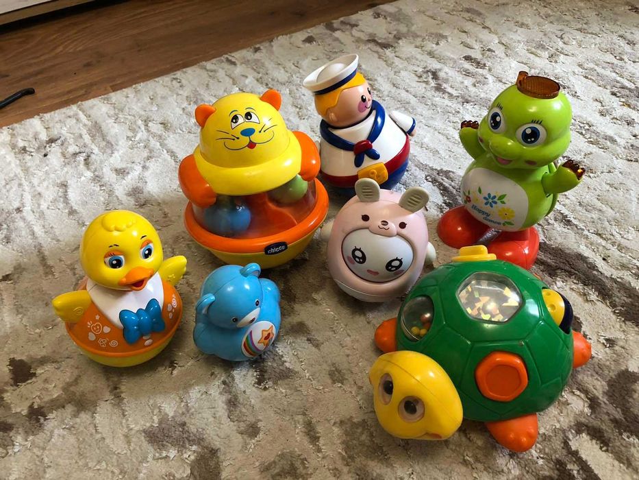 неваляшки, юла Chicco, Tolo