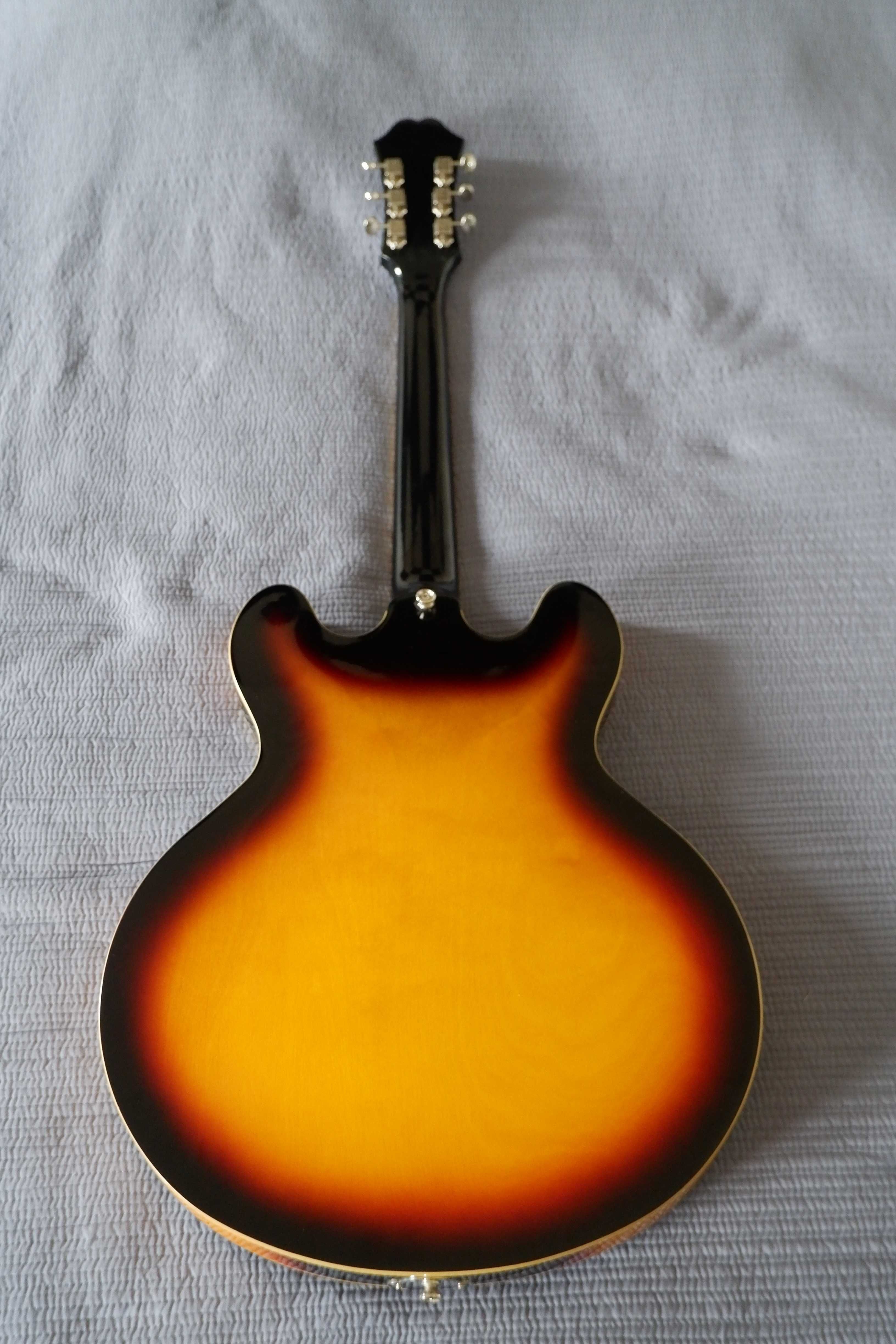 Epiphone Casino para canhoto Ltd Edition Vintage Sunburst