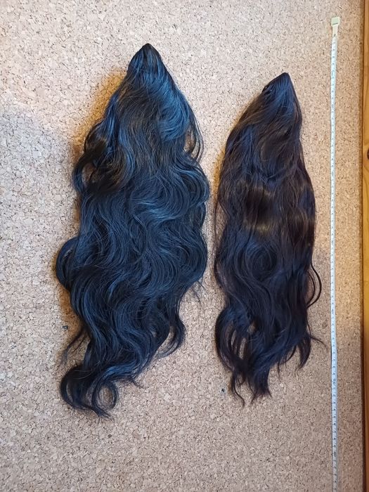 Extensão de cabelo, rabo de cavalo.
Novo.