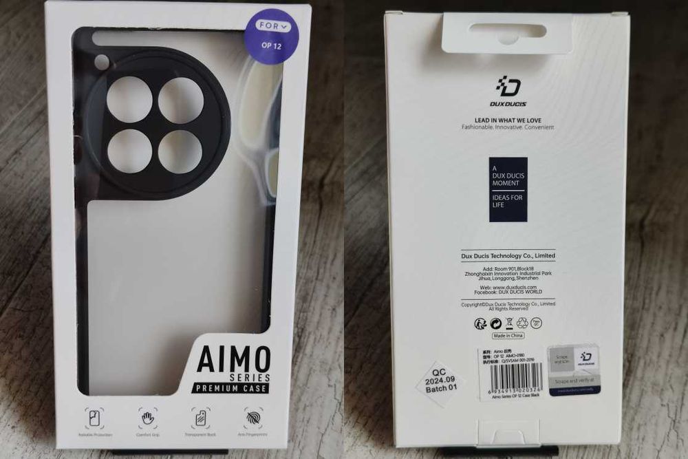 etui / case / plecki - OnePlus 12 (Dux Ducis Aimo Series)