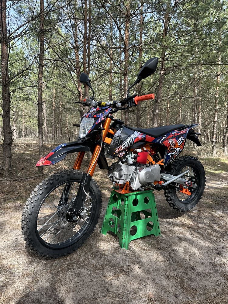 Пітбайк PRB CAYOTE 140M ENDURO / Помаранчевий Питбайк