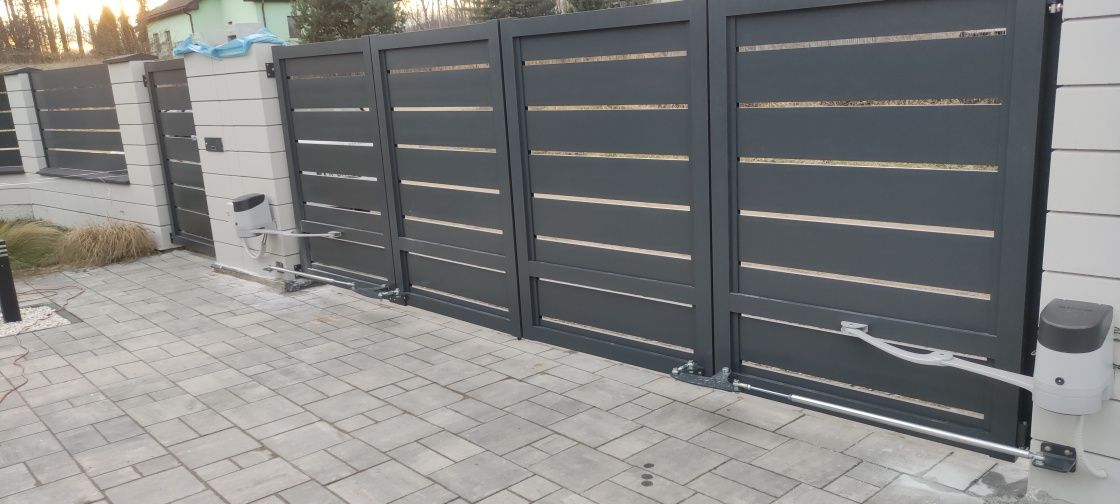 Automat do bramy NICE robus 600 wraz z montażem.