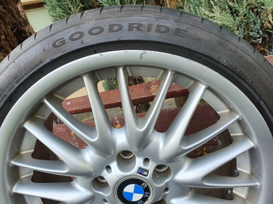 Komplet kół koła 18 cali BMW styling 72 felgi 5x120 Mpakiet e90 e46