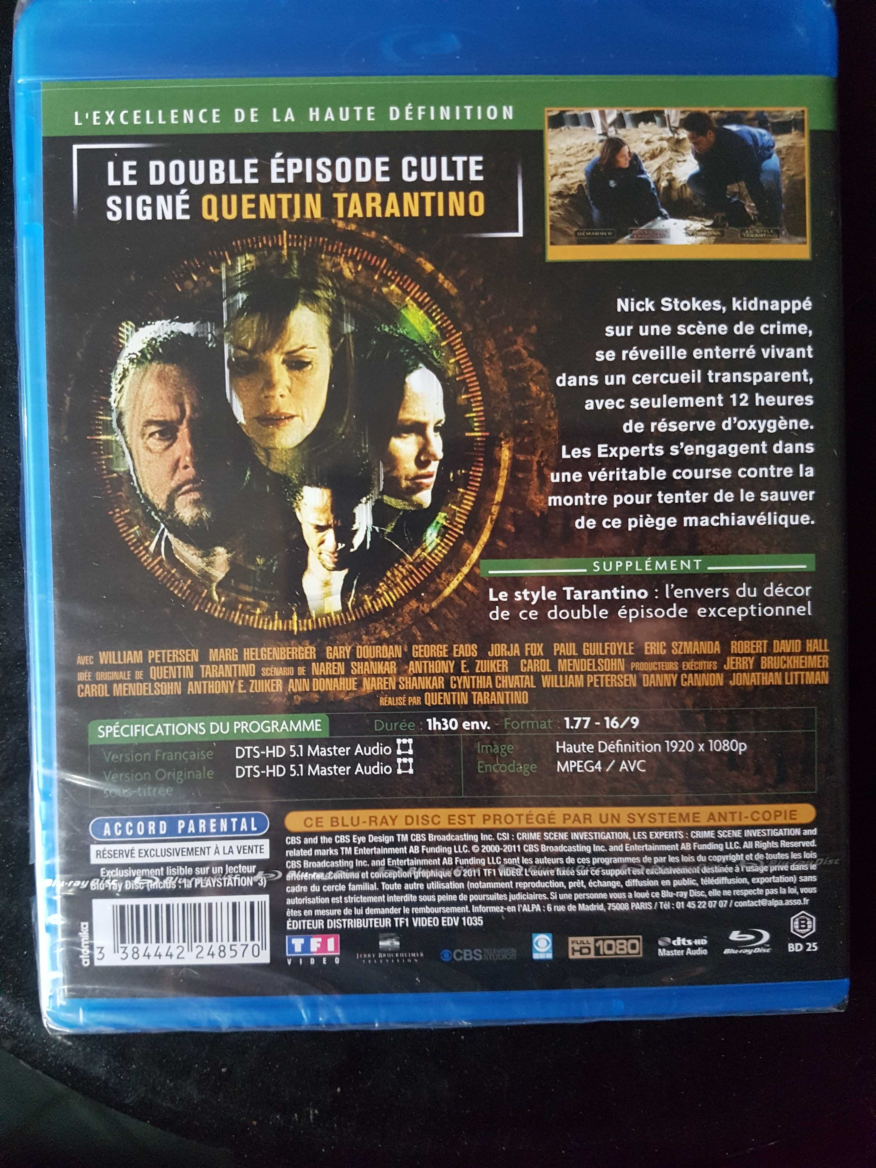 C.S.i. - Tarantino - Blu-ray selado