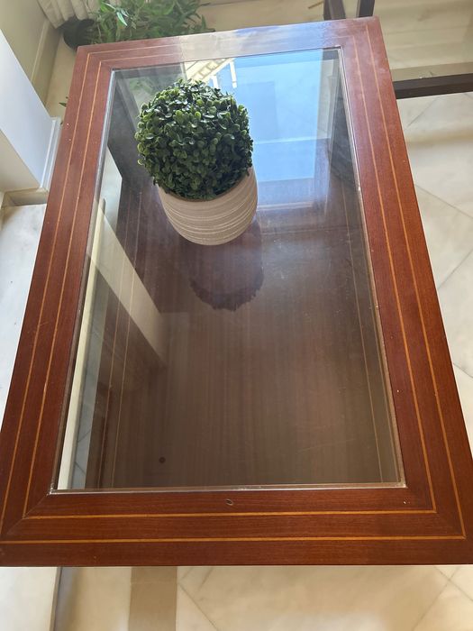 Mesa de Centro Madeira elegante