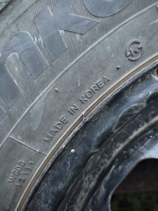 Шини б/в Hankook Корея 195/65 R15