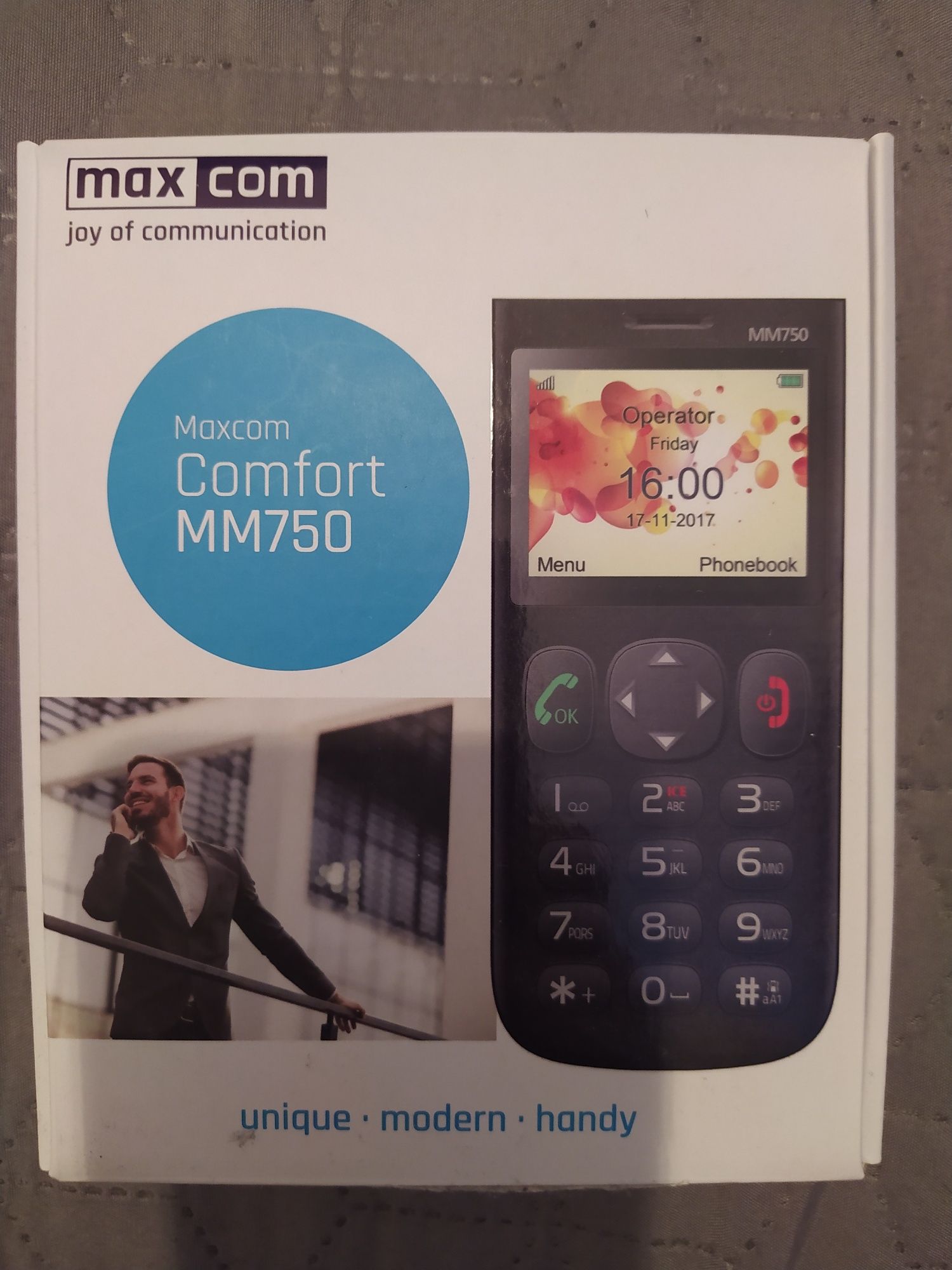 Telefon Maxcom MM750 nowy - idealny dla starszych osób