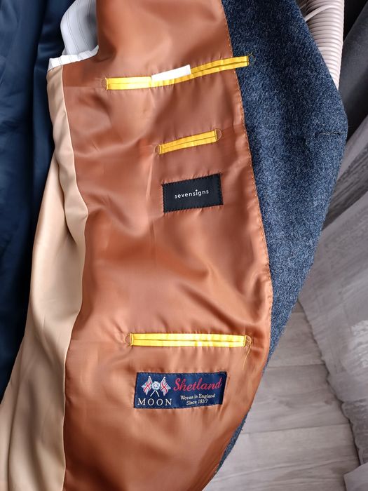 Чоловічий піджак напівпальто шерстяний новий.