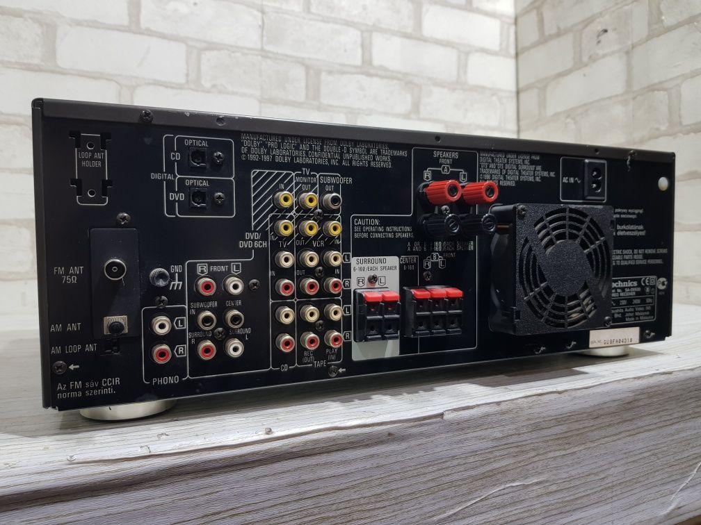Стерео ресивер TECHNICS SA-DX930, *2x100 Вт, б/у з Німеччини