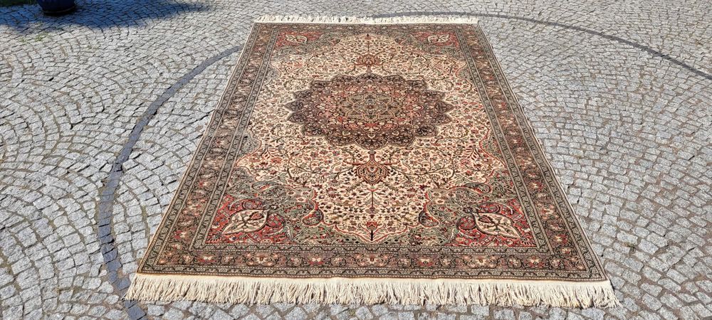 -70% pastele beże kayseri anatolijski dywan r.tkany pers 200/320cm