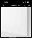 Ikea panel maskujący biały połysk 62 x 80 cm.