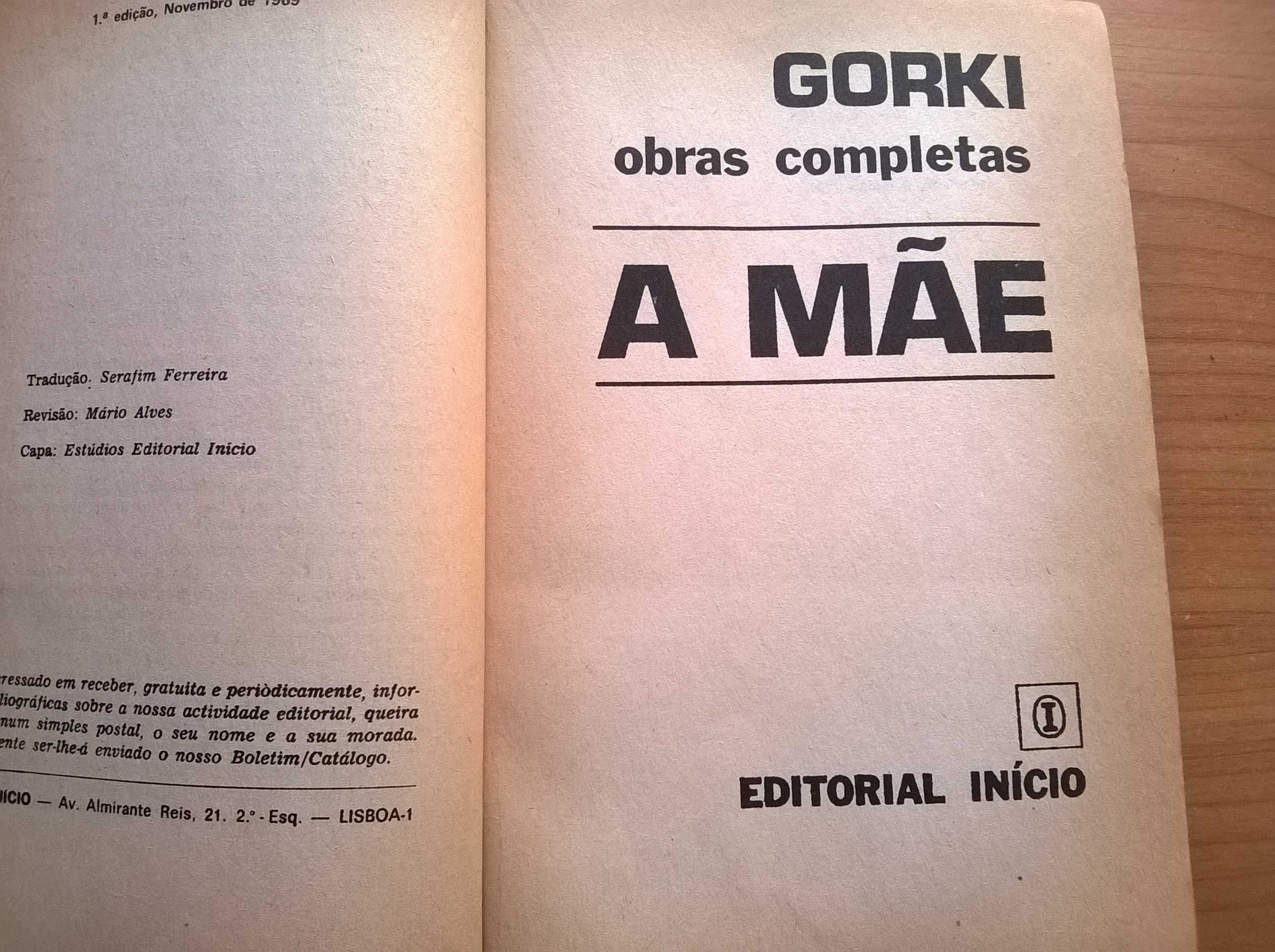 "A Mãe" - Máximo Gorki (portes grátis)