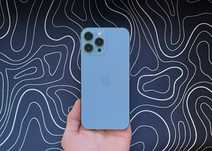 Отличный iPhone 13 PRO MAX 128 гб - 97% АКБ - NEVERLOCK - SIERRA BLUE