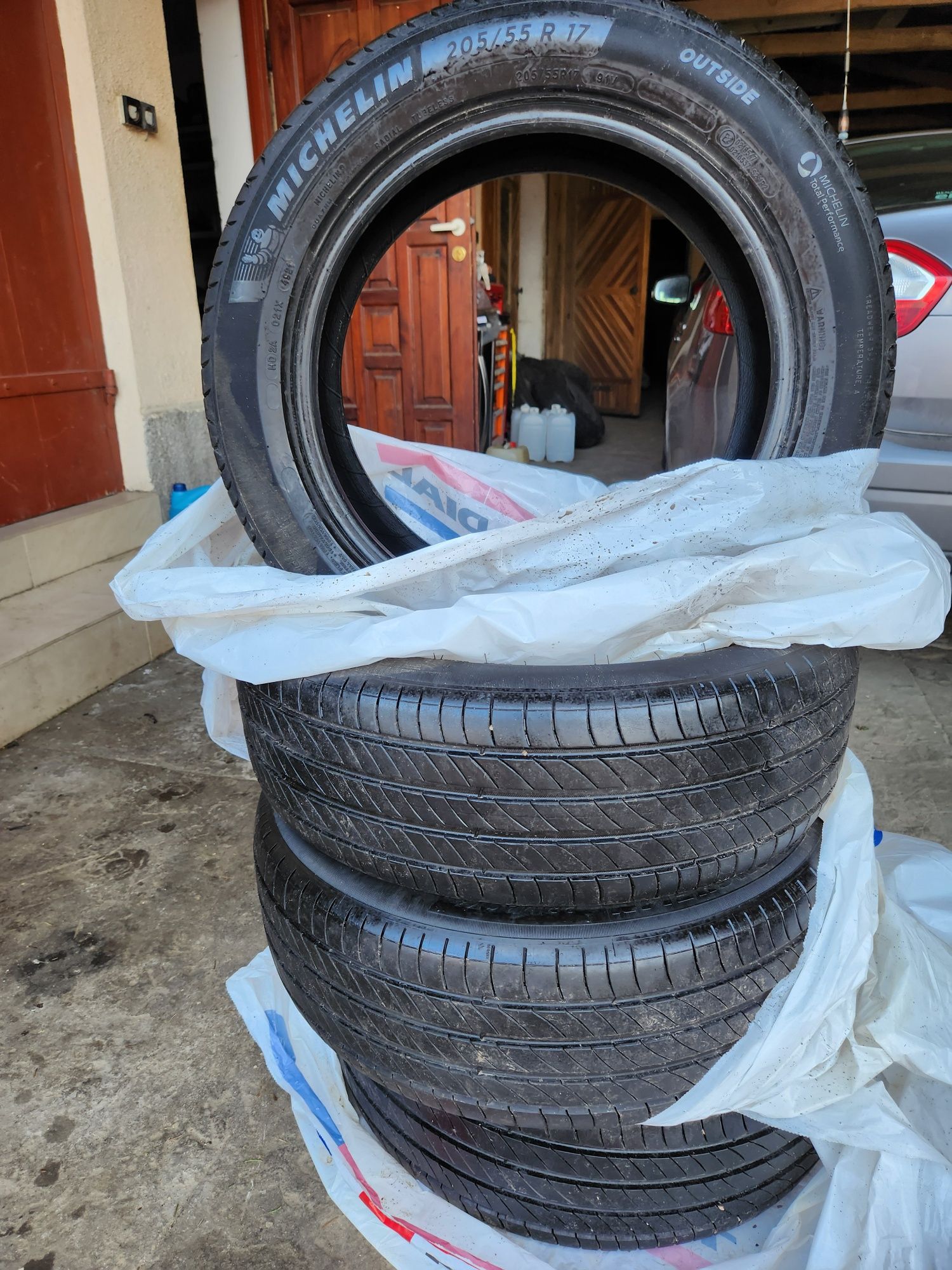 Opony letnie Michelin 205/55/R17 jak nowe