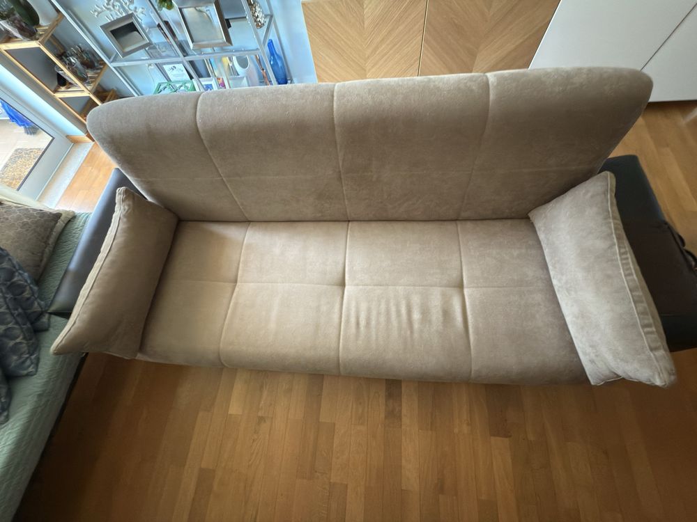 Sofá cama com gaveta