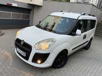 Fiat Doblo 2.0JTD 136KM 2010 rok *7-OSÓB* NAVI 2xSuwane Klimatyzacja!